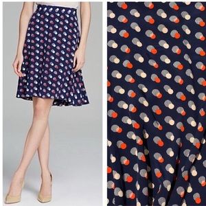 Kate Spade Polka dot Silk skirt
